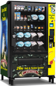 Live Bait and Tackle Vending Machine