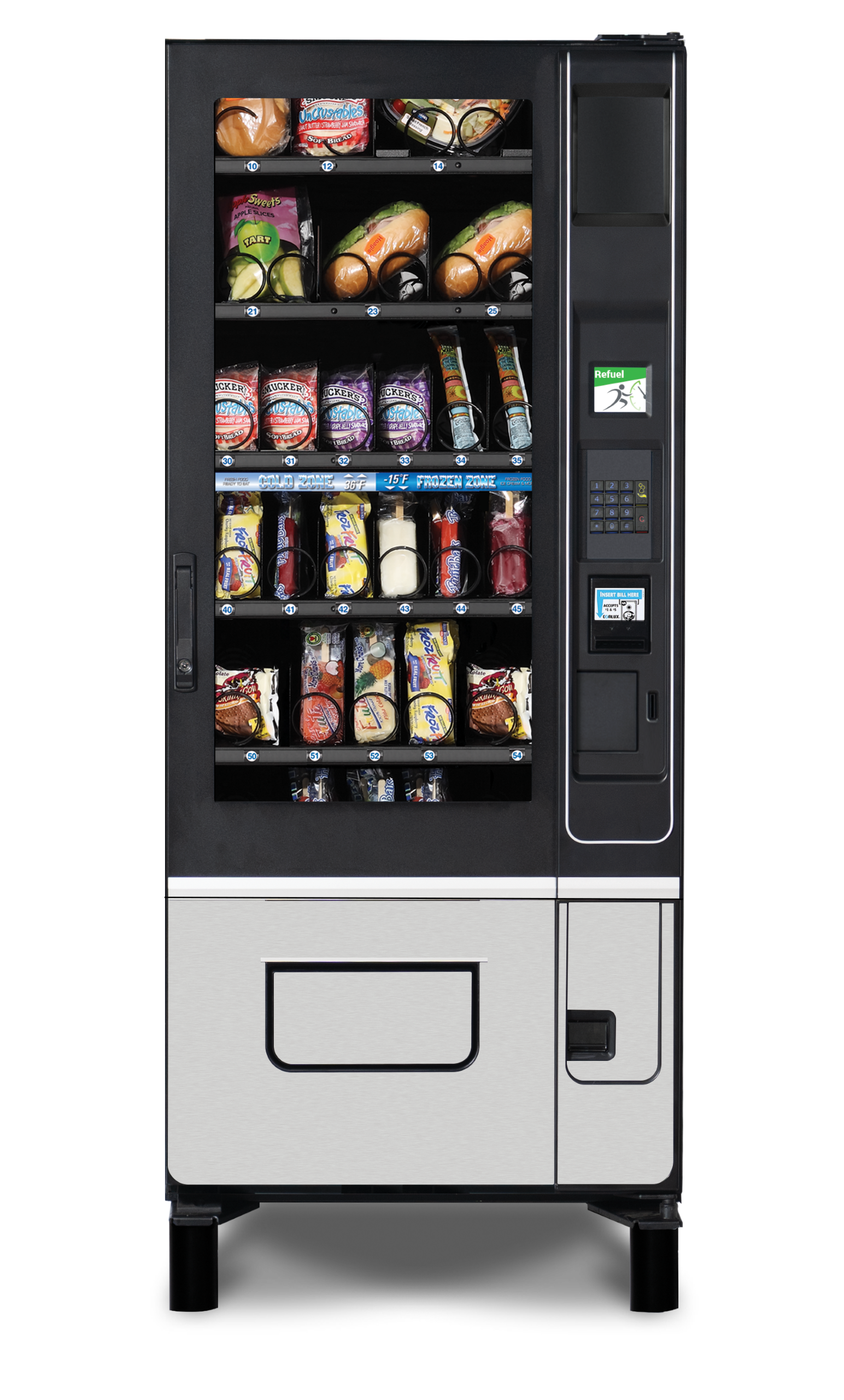 MarketOne Multi-Zone Frozen Food Vending Machine