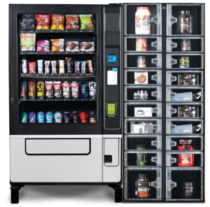 MarketOne Fitness Vending Machine with Add-On Locker